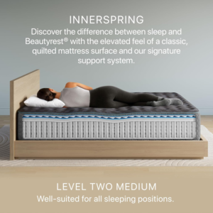 Beautyrest Days End Medium 14" Mattress, Gray